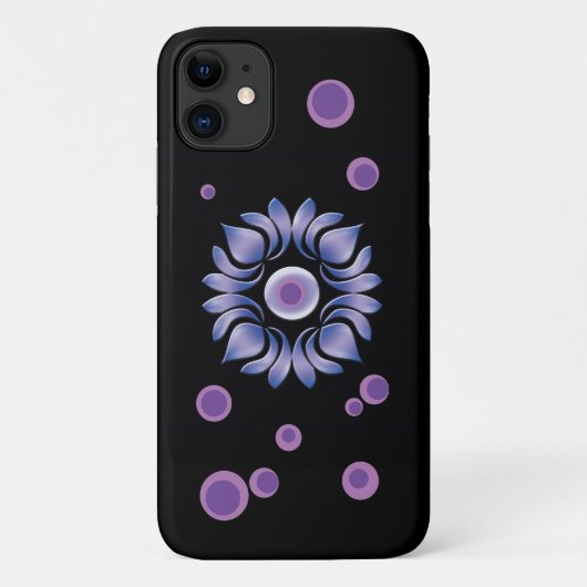 Fall Blue Lotus Case-Mate iPhone Hülle (Rückseite)