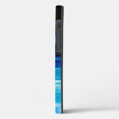 Fall Blue Music Lautsprecher Case-Mate iPhone Hülle (Rückseite / Links)