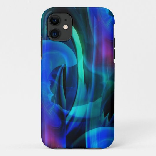 Fall Blue Planet Explosion iPhone 5 Case-Mate iPhone Hülle (Rückseite)