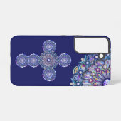 Fall Blue Rosace Case-Mate iPhone Samsung Galaxy Hülle (Rückseite (Horizontal))