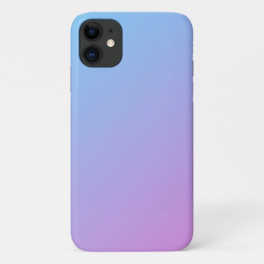 Fall Blue to Pink Ombre iPhone 11 Case-Mate iPhone Hülle (Rückseite)