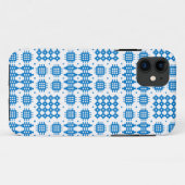 Fall Blue White Welsh Tapestry Muster iPhone 5/5 Case-Mate iPhone Hülle (Rückseite (Horizontal))