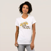 Fall blüht glücklicher Erntedank-T - Shirt (Vorne ganz)