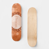 Fall-Blume-Comp-Skateboard Skateboard (Vorderseite)