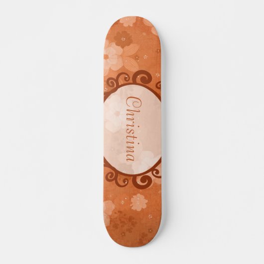Fall-Blume-Comp-Skateboard Skateboard (Vorne)