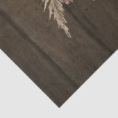 Fall Blume dank Lord Wooden Decoupage Seidenpapier (Ausschnitt)