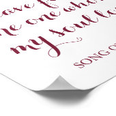 Fall Blume, die ich gefunden habe, die eins mein S Poster (Ecke)