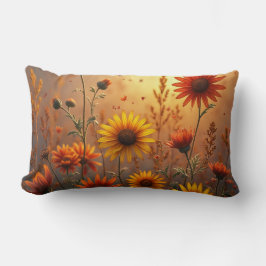 Fall-Blume-Kissen Lendenkissen