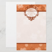 Fall Blume Letterhead Stationierung Briefpapier (Vorne/Hinten)