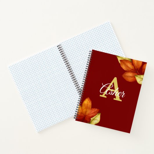 Fall Blume SpiralNotebook Notizblock (Innenseite)