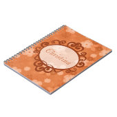 Fall Blume SpiralNotebook Notizblock (Linke Seite)