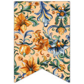 Fall-Blume und Iris-Banner Wimpelkette (Erste Fahne)