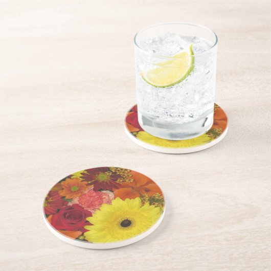 Fall Blume Untersetzer (Seite)