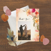 Fall Blume Vielen Dank Karten