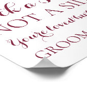 Fall Blume Wählen Sie einen Platz kein Seitenzeich Poster (Ecke)