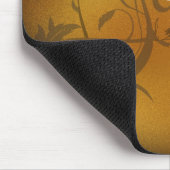 Fall-Blumenreben/Blätter kundengerechtes Mousepad (Ecke)