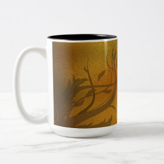 Fall Blumenrinder/Blätter Tasse