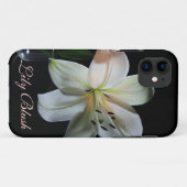 Fall "Blushing White Lily iPhone 5" Case-Mate iPhone Hülle (Rückseite (Horizontal))