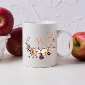 Fall Bluterguss mit einer beliebigen Monogramm Kaffeetasse