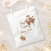 Fall Boho Baby Shower Fevor Bags Geschenktütchen (Ausgeschnitten)