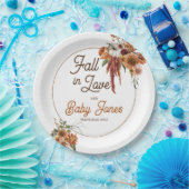 Fall Boho Babydusche Teller (Party)