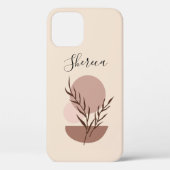 Fall Boho Floral iPhone 12 Case-Mate iPhone Hülle (Rückseite)