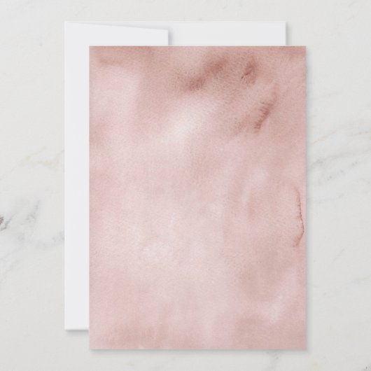 Fall Boho Gentleman Bow Krawatte Babydusche Einladung (Rückseite)