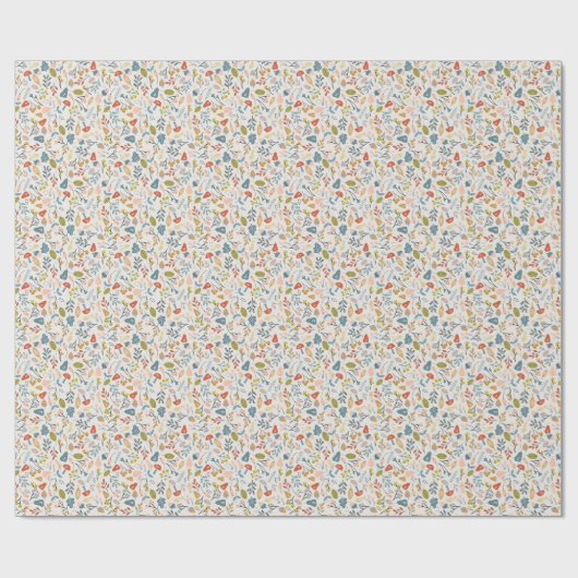 Fall Botanicals Geschenkpapier (Flach)