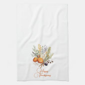 Fall Botanicals, Gewürze glücklich Erntedanken Geschirrtuch (Vertikal)