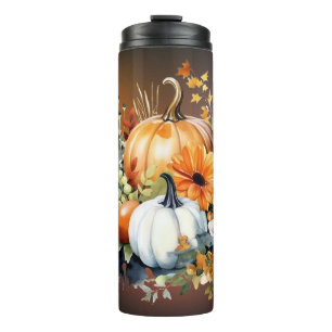 Fall Botanische Pumpkins Thermal Tumbler Thermosbecher