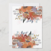 Fall Boughs Einladung (Rückseite)