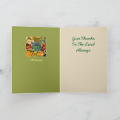 FALL BOUNTY - GREETING CARD KARTE (Innenseite)