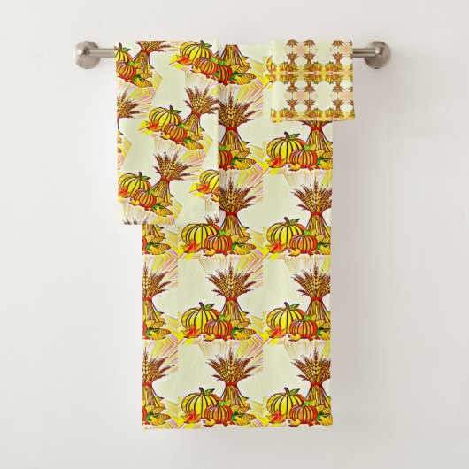 Fall Bounty Handtuch Badhandtuch Set (Insitu)