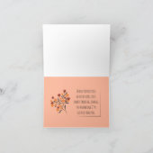 Fall Bouquet Dankeschön Karte (Innenseite)