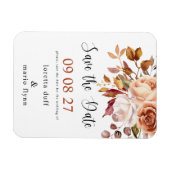 Fall Bouquet Save the Date Magnet (Horizontal)