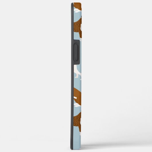 Fall Boxer Dog Bones and Paws Case-Mate iPhone Hülle (Rückseite / Rechts)