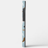 Fall Boxer Dog Bones and Paws Case-Mate iPhone Hülle (Rückseite / Links)