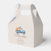 Fall Boy Baby Dusche Blue Pumpkin Truck Geschenkschachtel (Vorderseite)