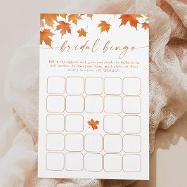 Fall Brautparty Bingo Game