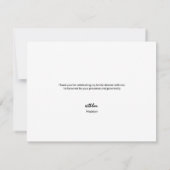 Fall Brautparty Danke Herbst Blattwerk (Rückseite)