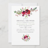 Fall Brautparty Einladung (Vorderseite)