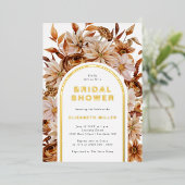 Fall-Brautparty Folieneinladung (Stehend vorne)