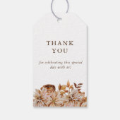 Fall-Brautparty Geschenkanhänger (Rückseite)