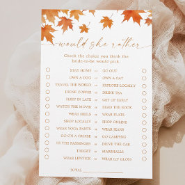 Fall Brautparty würde sie eher spielen