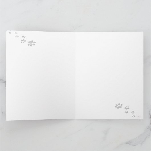 Fall Break Cat Falten dank Karte (Innenseite)