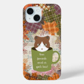 Fall Break Cat iPhone Fall Case-Mate iPhone Hülle (Rückseite)