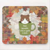 Fall Break Cat Mousepad (Vorne)