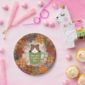 Fall Break Cat Pappteller (Party)