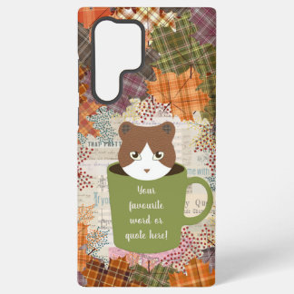 Fall Break Cat Samsung Galaxy Hülle