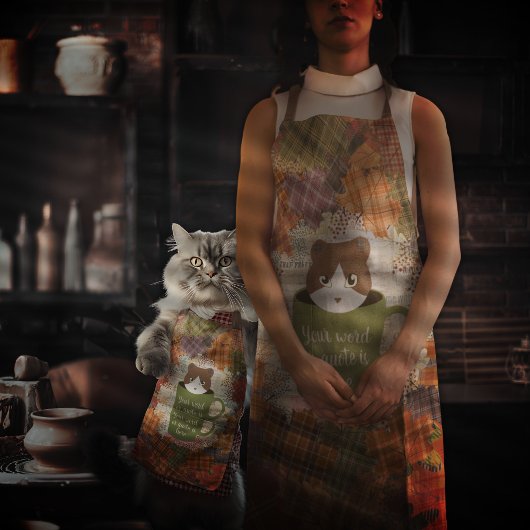 Fall Break Cat Schürze